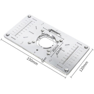 Woodworking Engraving Machine Slotted Flip Board, Red, Black - laboratorydeal