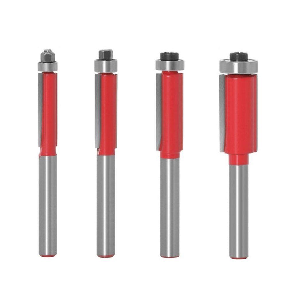 Woodworking Engraving Milling Cutter Trimming Machine Alloy Cutter Head, Model: 6mm Handle 4PCS/Set, 1/4x1/4mm, 1/4x5/16mm, 1/4x3/8mm, 1/4x1/2mm, 1/4mm Handle 4PCS/Set, 6x1/4mm, 6x5/16mm, 6x3/8mm, 6x1/2mm, 6mm Handle 4PCS/Set - laboratorydeal