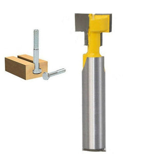Woodworking Milling Cutter 8 - handle Keyhole Cutter Photo Frame Wall - mounted T - type Keyhole Cutter, 8x3/8 Inch, 8x1/2 Inch - laboratorydeal