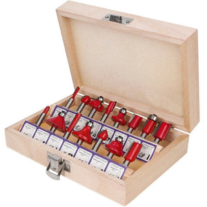 Woodworking Milling Cutter Set Trimming Machine Head Electric Wood Milling Engraving Machine Cutter, Red 1/4 Handle 12PCS, Blue 1/4 Handle 12PCS, Red 1/2 Handle 12PCS, Blue 1/2 Handle 12PCS, Red 1/4 Handle 15PCS, Red 1/2 Handle 15PCS�������������������... - laboratorydeal