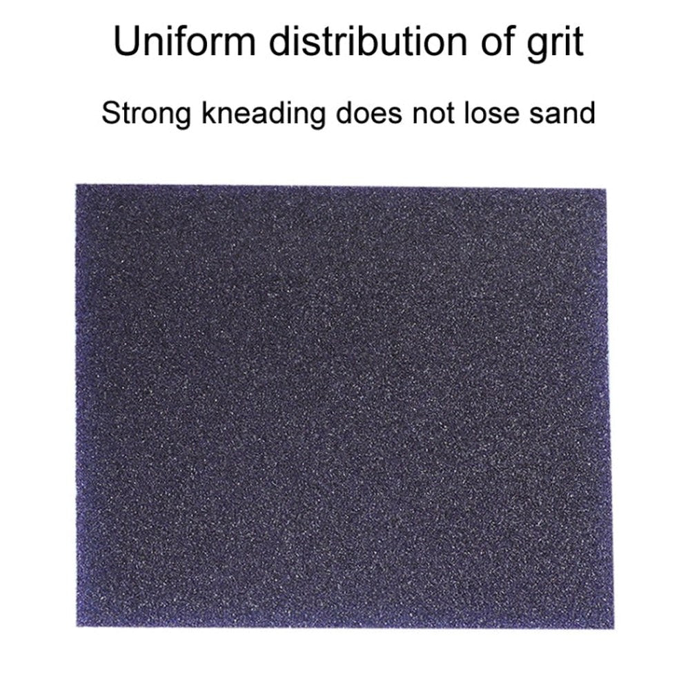 Woodworking Polishing Metal Rust Removal Wet And Dry Sponge Sandpaper, 60, 80, 100, 180, 240, 320 - laboratorydeal