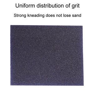 Woodworking Polishing Metal Rust Removal Wet And Dry Sponge Sandpaper, 60, 80, 100, 180, 240, 320 - laboratorydeal
