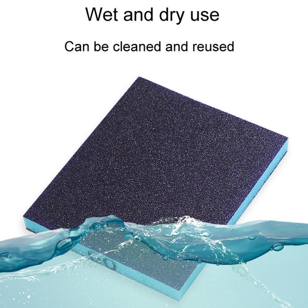 Woodworking Polishing Metal Rust Removal Wet And Dry Sponge Sandpaper, 60, 80, 100, 180, 240, 320 - laboratorydeal