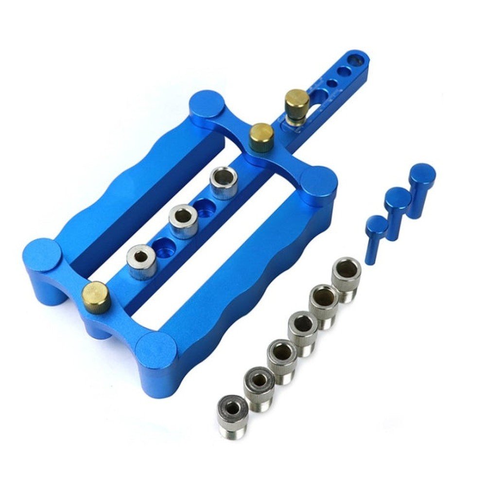 Woodworking Punching Locator Vertical Triple Hole Straight Hole Opener Dowel - laboratorydeal