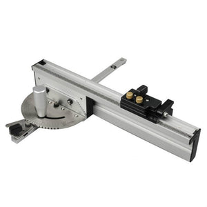 Woodworking Pusher Slide Ruler Woodworking Table Saw Measuring Tool, Single Tenon, Aluminum Handle, Copper Handle, Aluminum Handle + Tenon, Aluminum Handle + Tenon + Limit, Copper Handle + Tenon + Limit, Aluminum Handle + 450mm ＋ Limit�����������������...