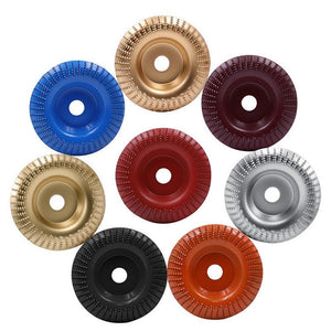 Woodworking Sanding Plastic Stab Discs Hard Round Grinding Wheels For Angle Grinders, 100mm Rose Gold Curved, 100mm Black Curved, 100mm Wine Red Curved, 100mm Orange Curved, 100mm Silver Curved, 100mm Red Curved, 100mm Blue Curved, 100mm Golden Curved�... - laboratorydeal