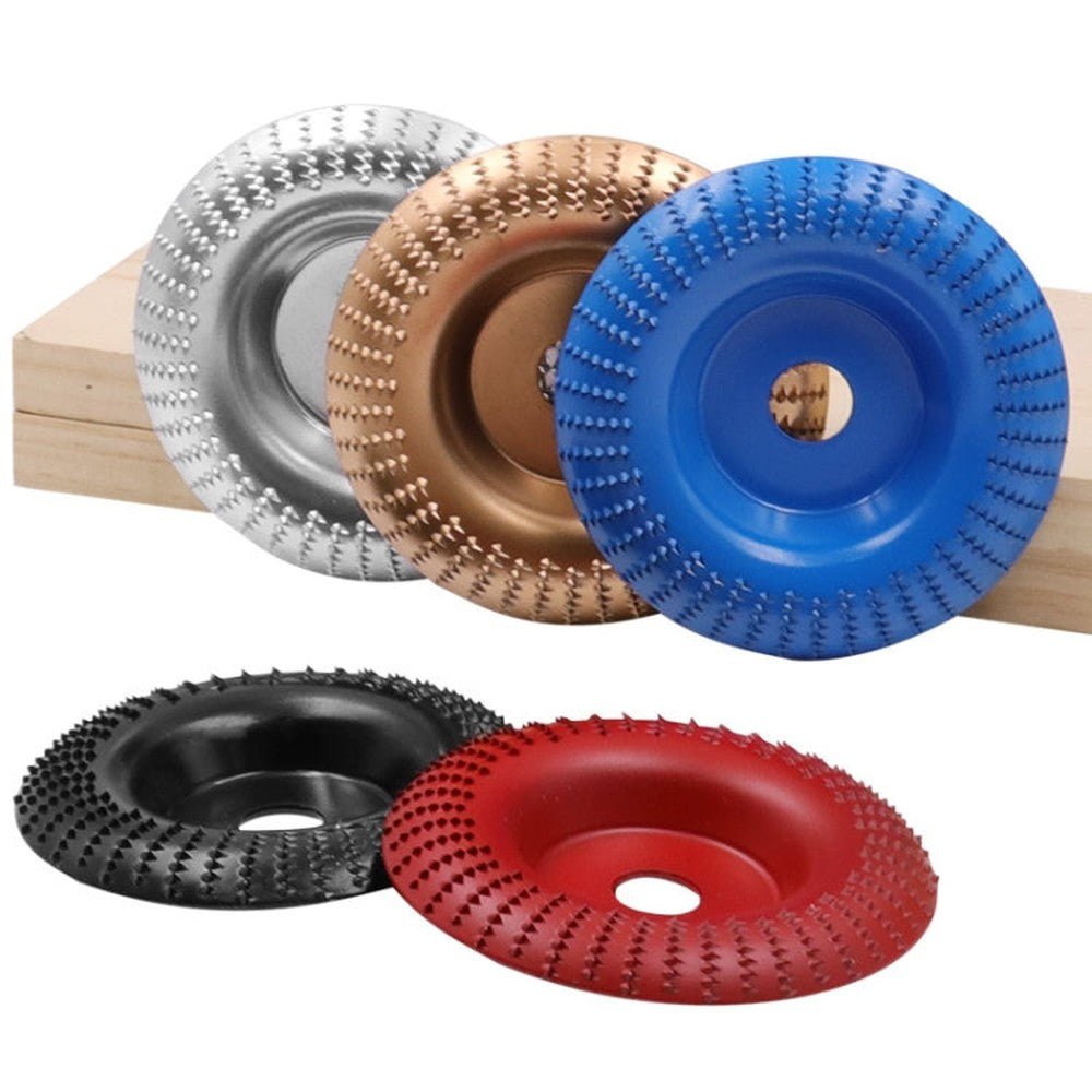 Woodworking Sanding Plastic Stab Discs Hard Round Grinding Wheels For Angle Grinders, 100mm Rose Gold Curved, 100mm Black Curved, 100mm Wine Red Curved, 100mm Orange Curved, 100mm Silver Curved, 100mm Red Curved, 100mm Blue Curved, 100mm Golden Curved�... - laboratorydeal