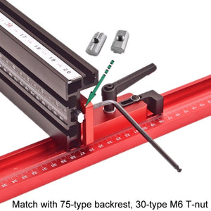 Woodworking Slide Backing Connector DIY Milling Flip Table
