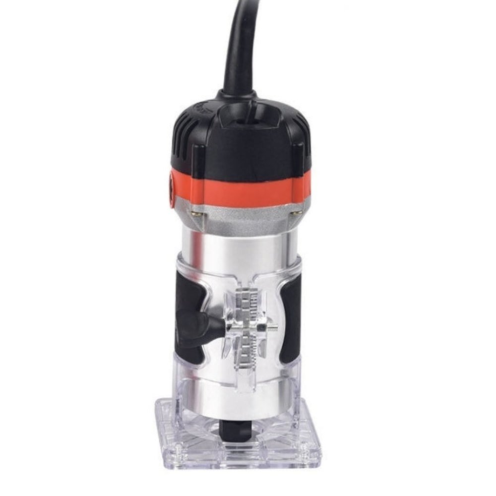 Woodworking Trimming Machine Multifunctional Electric Wood Milling Slotting Machine Engraving Tools EU Plug, 600W Plastic Body, 720W Aluminum Body - laboratorydeal