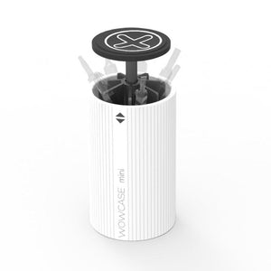 Wowcase Mini Screwdriver Bit Storage Box One Key Lift Storage Barrel, Screwdriver Bit Storage Box - laboratorydeal