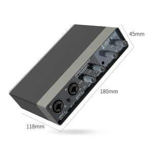 XTUGA E22 Audio Interface Professional Sound Card, E22 - laboratorydeal