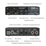 XTUGA E22 Audio Interface Professional Sound Card, E22