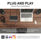 XTUGA E22 Audio Interface Professional Sound Card, E22