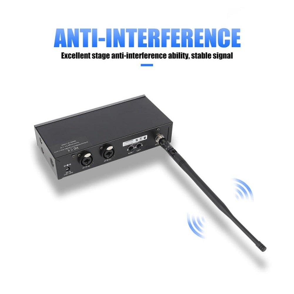 XTUGA IEM1100 Professional Wireless In Ear Monitor System, 1 BodyPacks, 2 BodyPacks, 4 BodyPacks, 5 BodyPacks - laboratorydeal