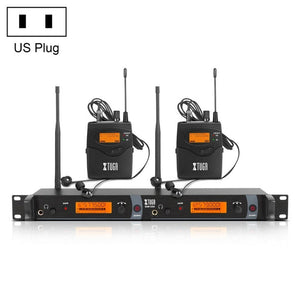 XTUGA IEM1200 Wireless Transmitter 2 Bodypack Stage Singer In - Ear Monitor System, Transmitter 2 Bodypack - laboratorydeal