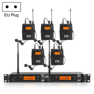 XTUGA IEM1200 Wireless Transmitter 5 Bodypack Stage Singer In - Ear Monitor System, Transmitter 5 Bodypack - laboratorydeal