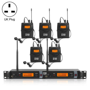 XTUGA IEM1200 Wireless Transmitter 5 Bodypack Stage Singer In - Ear Monitor System, Transmitter 5 Bodypack - laboratorydeal
