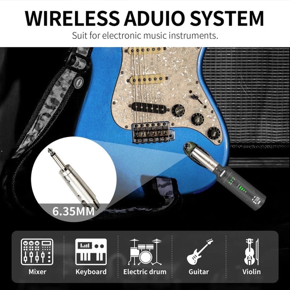 XTUGA SF - 1 Wireless XLR Transmitter & Receiver UHF Wireless Adapter for Wired Mic / Guitar, SF - 1 - laboratorydeal
