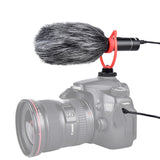 YELANGU MIC015 Professional Interview Condenser Video Shotgun Microphone with 3.5mm Audio Cable for DSLR & DV Camcorder