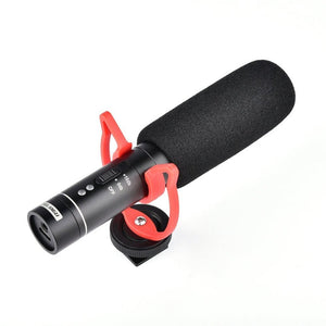 YELANGU MIC015 Professional Interview Condenser Video Shotgun Microphone with 3.5mm Audio Cable for DSLR & DV Camcorder - laboratorydeal