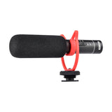 YELANGU MIC015 Professional Interview Condenser Video Shotgun Microphone with 3.5mm Audio Cable for DSLR & DV Camcorder