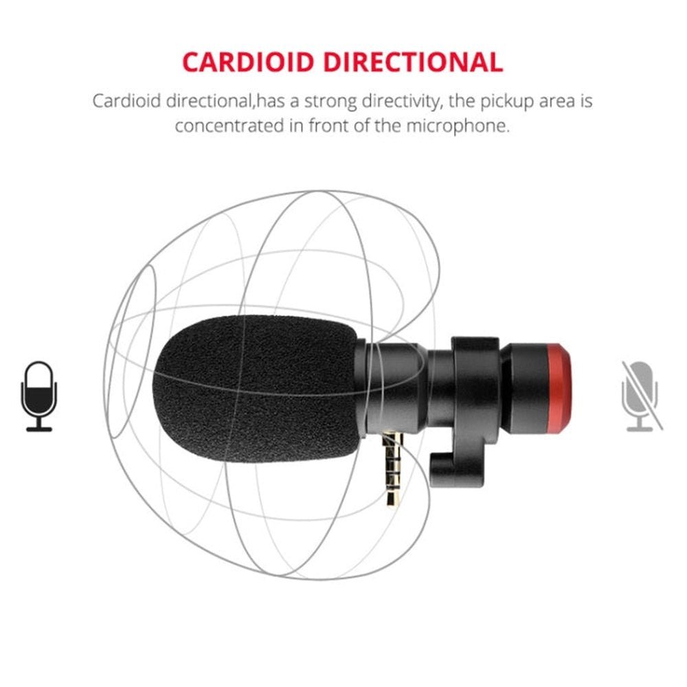 YELANGU MIC06 Live Broadcast Smartphone Recording Microphone, MIC06 - laboratorydeal