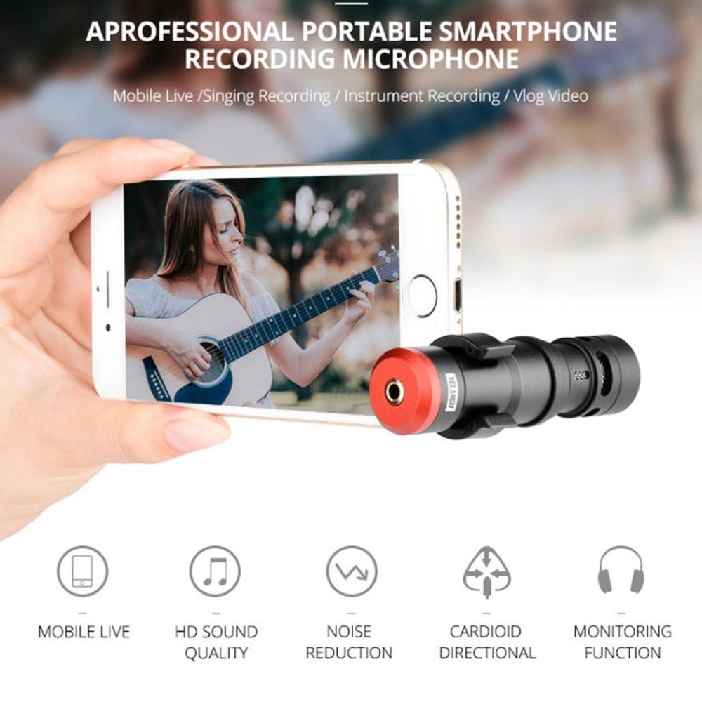 YELANGU MIC06 Live Broadcast Smartphone Recording Microphone, MIC06 - laboratorydeal