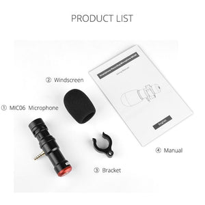 YELANGU MIC06 Live Broadcast Smartphone Recording Microphone, MIC06 - laboratorydeal