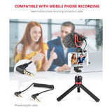 YELANGU MIC10 YLG9920A Professional Interview Condenser Video Shotgun Microphone with 3.5mm Audio Cable for DSLR & DV Camcorder, Microphone