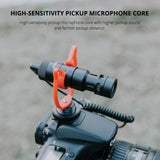 YELANGU MIC10 YLG9920A Professional Interview Condenser Video Shotgun Microphone with 3.5mm Audio Cable for DSLR & DV Camcorder, Microphone