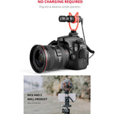 YELANGU MIC10 YLG9920A Professional Interview Condenser Video Shotgun Microphone with 3.5mm Audio Cable for DSLR & DV Camcorder, Microphone