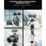 YELANGU MIC11 SLR Camera Mobile Phone Two-way Recording Microphone, MIC11