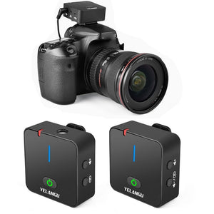 YELANGU MX5 2.4G Live Broadcast Interview Shooting Wireless Recording Microphone - laboratorydeal