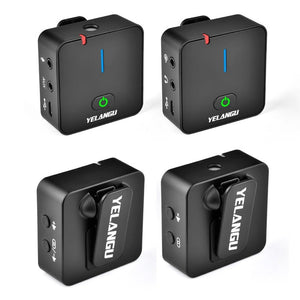 YELANGU MX5 2.4G Live Broadcast Interview Shooting Wireless Recording Microphone - laboratorydeal