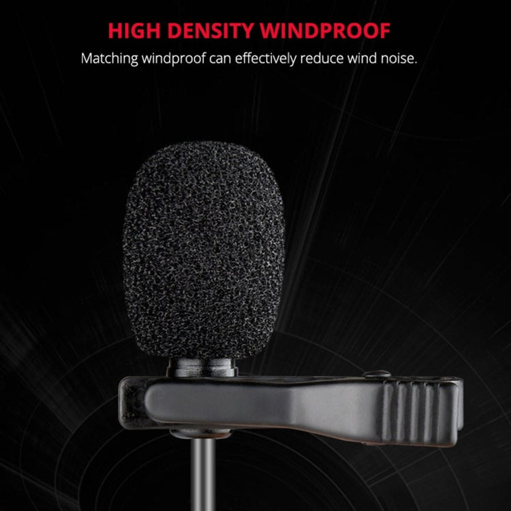 YELANGU MY2 - C Type - C Interface Live Broadcast Interview Mobile Phone Lavalier Microphone, Length: 1.5m, MY2 - C - laboratorydeal