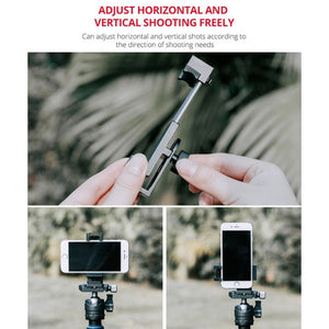 YELANGU PC03 Folding Phone Holder Horizontal Vertical Shooting Phone Clamp Holder Bracket, PC03 - laboratorydeal
