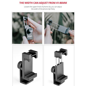 YELANGU PC03 Folding Phone Holder Horizontal Vertical Shooting Phone Clamp Holder Bracket, PC03 - laboratorydeal