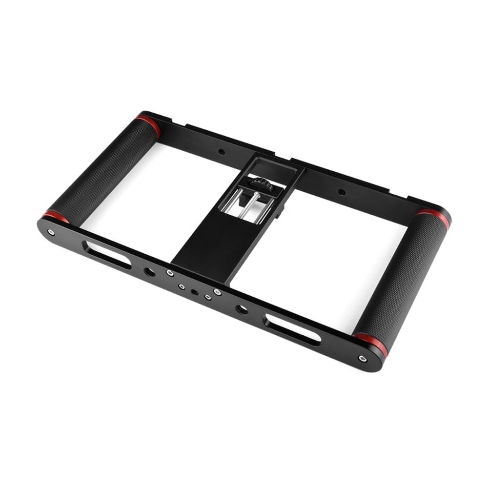 YELANGU PC05 YLG0909B Vlogging Live Broadcast Smartphone Metal Cage Video Rig Filmmaking Recording Handle Stabilizer Bracket for iPhone, Galaxy, Huawei, Xiaomi, HTC, LG, Google, and Other Smartphones, YLG0909B - laboratorydeal