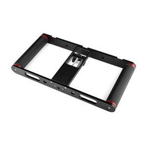 YELANGU PC05 YLG0909B Vlogging Live Broadcast Smartphone Metal Cage Video Rig Filmmaking Recording Handle Stabilizer Bracket for iPhone, Galaxy, Huawei, Xiaomi, HTC, LG, Google, and Other Smartphones, YLG0909B - laboratorydeal