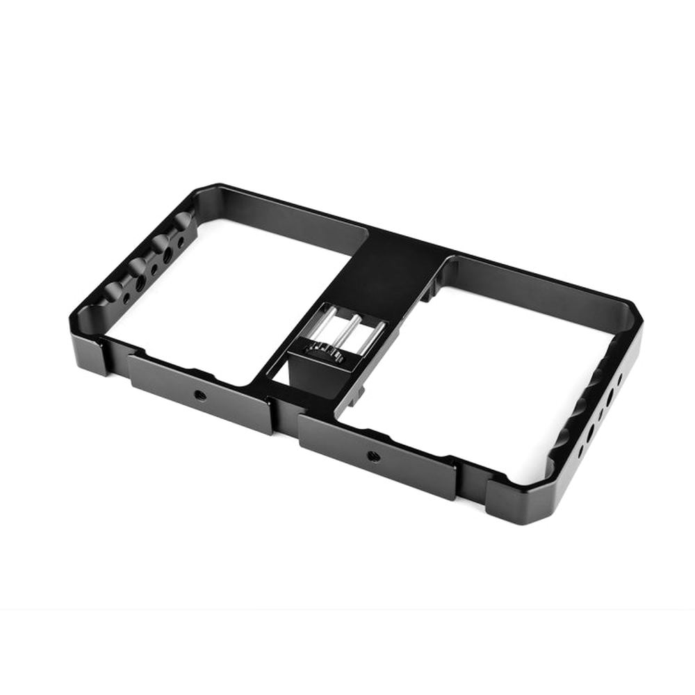 YELANGU PC06 YLG0909A Vlogging Live Broadcast Smartphone Metal Cage Video Rig Filmmaking Recording Handle Stabilizer Bracket for iPhone, Galaxy, Huawei, Xiaomi, HTC, LG, Google, and Other Smartphones, YLG0909A - laboratorydeal