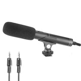 YELANGU YLG1401A Double Back Pole Professional Condenser Shotgun Microphone for DSLR & DV Camcorder