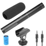 YELANGU YLG1401A Double Back Pole Professional Condenser Shotgun Microphone for DSLR & DV Camcorder