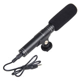 YELANGU YLG1401A Double Back Pole Professional Condenser Shotgun Microphone for DSLR & DV Camcorder