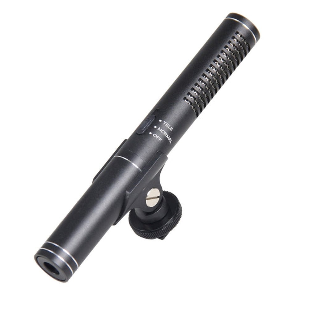 YELANGU YLG1401A Double Back Pole Professional Condenser Shotgun Microphone for DSLR & DV Camcorder - laboratorydeal