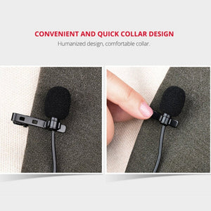YELANGU YLG9926B MY2 Mini Lavalier Microphone for Mobile Phones / Tablets / Digital Cameras - laboratorydeal