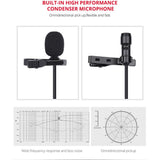 YELANGU YLG9926B MY2 Mini Lavalier Microphone for Mobile Phones / Tablets /  Digital Cameras
