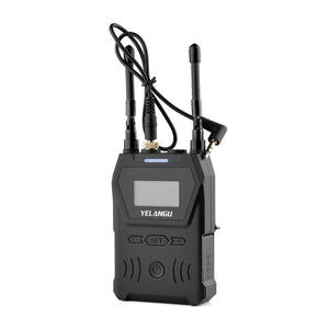 YELANGU YLG9929B MX4 Dual - Channel 100CH UHF Wireless Microphone System with 2 Transmitters and Receiver for DSLR Cameras and Video Cameras, YLG9929B - laboratorydeal