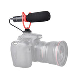 YELANGU YLG9930B MIC05 Professional Interview Condenser Video Shotgun Microphone with 3.5mm Audio Cable for DSLR & DV Camcorder