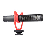 YELANGU YLG9930B MIC05 Professional Interview Condenser Video Shotgun Microphone with 3.5mm Audio Cable for DSLR & DV Camcorder