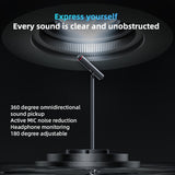 YESIDO KR18 360 Degree Omnidirectional Desktop Noise USB Canceling Microphone, KR18